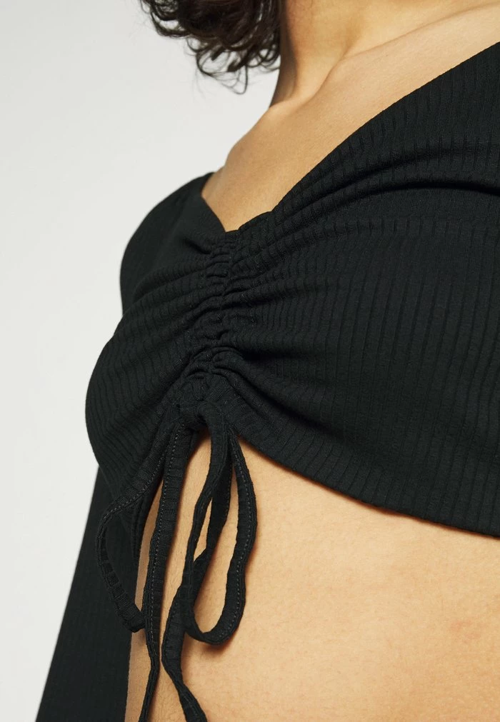 KELLY CROP - Long sleeved top - black WAL G. KELLY CROP - Long Sleeved Top - Black -WAL G. Sales Store f0796a8752a147dfa6e71734e25d8a99