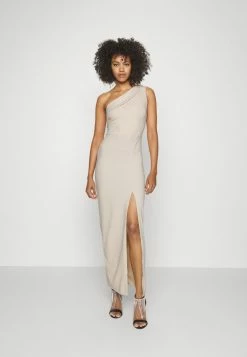WAL G. WGXZL WEDDING - CHARM ONE SHOULDER MAXI DRESS - Occasion Wear - Beige