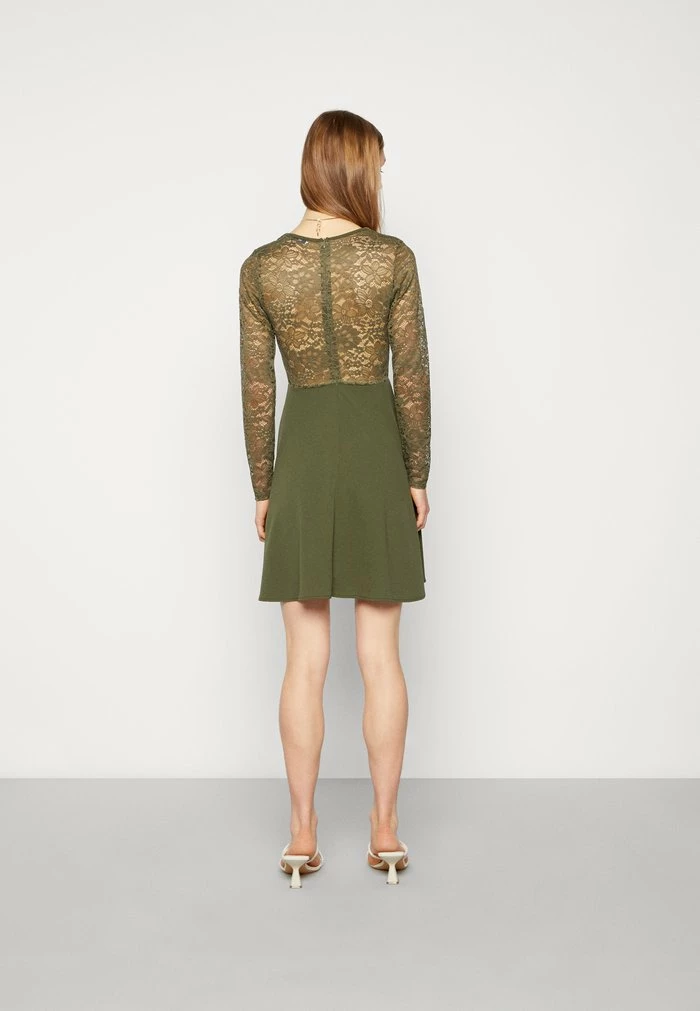 MICHELLE SKATER - Cocktail dress / Party dress - olive green WAL G. MICHELLE SKATER - Cocktail Dress / Party Dress - Olive Green -WAL G. Sales Store f200d6dd0f5845cb9e75050e4b3f9fac