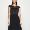 WAL G. PEYTON SKATER DRESS - Cocktail Dress / Party Dress - Navy