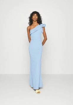 WAL G. WGXZL WEDDING - TURN HEADS ONE SHOULDER MAXI DRESS - Occasion Wear - Cornflower Blue