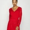 WAL G. ALMA SKATER DRESS - Cocktail Dress / Party Dress - Red