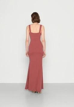 WAL G. TAYLOR V NECK DRESS - Occasion Wear - Dark Mauve Pink -WAL G. Sales Store f683efc05a794b24b07a79423b3bd350