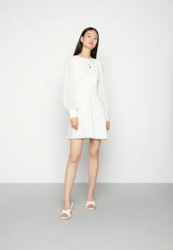 WAL G. KAT SLEEVE DRESS - Day Dress - White
