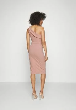 WAL G. DAKOTA ONE SHOULDER FRILL MIDI DRESS - Cocktail Dress / Party Dress - Blush Pink 2 WAL G. DAKOTA ONE SHOULDER FRILL MIDI DRESS - Cocktail Dress / Party Dress - Blush Pink -WAL G. Sales Store f779b996e68342389089b65c4eda8c10