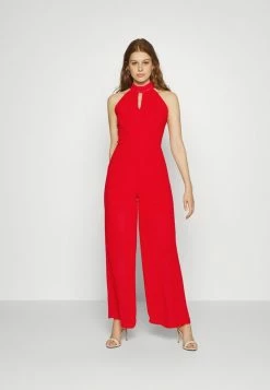 WAL G. FIONA CUT OUT NECK - Jumpsuit - Red