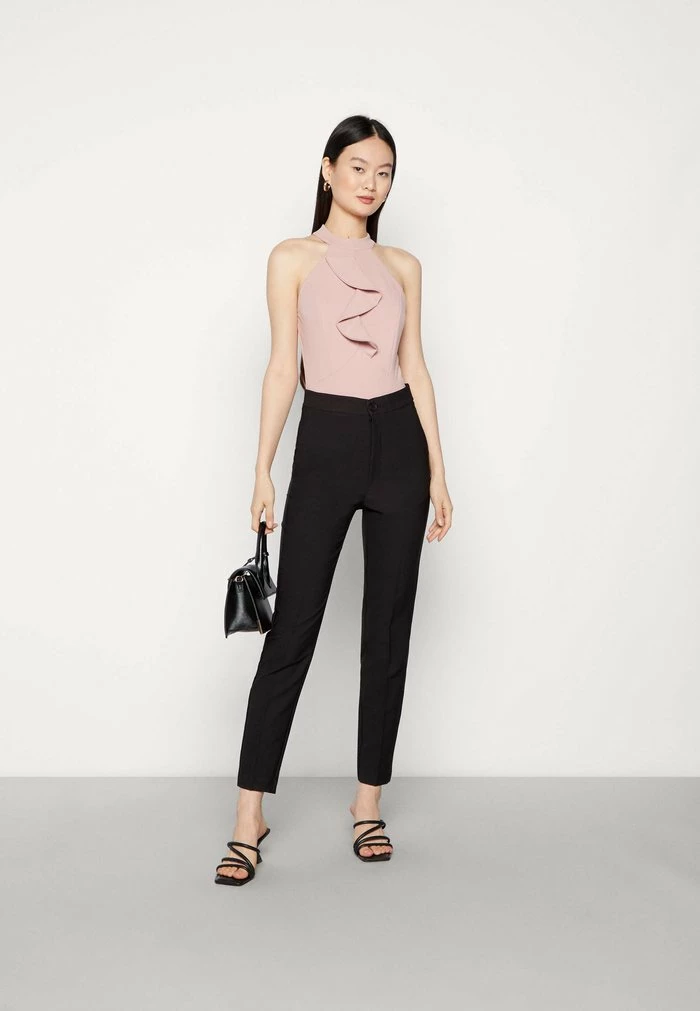 FRAN FRILL BODYSUIT - Top - blush pink WAL G. FRAN FRILL BODYSUIT - Top - Blush Pink -WAL G. Sales Store f91b666c5d8044a196d1df7b2c856313