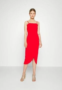 WAL G. WGXZL WEDDING - ABEL SCALLOP NECK MIDI DRESS - Cocktail Dress / Party Dress - Red 3 WAL G. WGXZL WEDDING - ABEL SCALLOP NECK MIDI DRESS - Cocktail Dress / Party Dress - Red -WAL G. Sales Store f99a0578dd604b46aca3e8919d5881dd