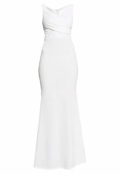 WAL G. KIA OFF THE SHOULDER MAXI DRESS - Occasion Wear - White -WAL G. Sales Store fcc84e49fadb4f8a954582838029ecb2