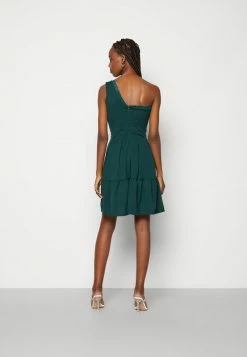 WAL G. JANINE SKATER DRESS - Jersey Dress - Forest Green -WAL G. Sales Store fe83aac5f4b94af19a9be8da442d793e