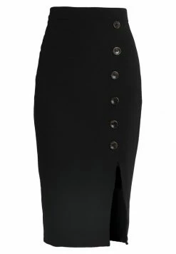 WAL G. TORTOISE BUTTON SKIRT - Pencil Skirt - Black 3 WAL G. TORTOISE BUTTON SKIRT - Pencil Skirt - Black -WAL G. Sales Store ff0f9af75ebd4684aad21abbc705736b