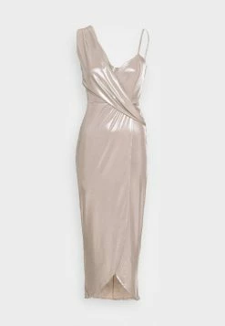 WAL G. MIDI DRESS - Cocktail Dress / Party Dress - Silver 3 WAL G. MIDI DRESS - Cocktail Dress / Party Dress - Silver -WAL G. Sales Store ffc4f06361d6413b9eea69c8356cdf28